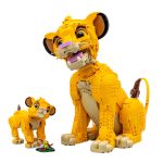 لگو دیزنی مدل سیمبا شیرشاه جوان کد 43247