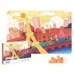پازل Classic World مدل کوکو در فرانسه Coco In France Puzzle