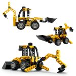 لگو تکنیک مدل ماشین لودر Backhoe Loader کد 42197 - Image 2