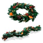 لگو سری آیکون مدل تاج گل Wreath کد 10340 - Image 2