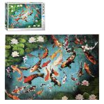 پازل یوروگرافیکس 1000 قطعه طرح Japanese Koi Fish - Image 3