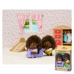 عروسک سیلوانیان فامیلیز Sylvanian Families طرح دوقلوهای خارپشت کد 5424 - Image 4