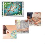 پازل یوروگرافیکس 1000 قطعه طرح Japanese Koi Fish - Image 4
