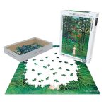پازل یوروگرافیکس 1000 قطعه طرح زن در جنگل عجیب Woman in an Exotic Forest - Image 2