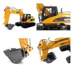 ماشین کنترلی هوینا مدل بیل مکانیکی HUINA کد 1535 - Image 5