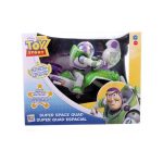 ماشین کنترلی با عروسک باز لایتر مدل Disney Toy Story Buzz Super Space Quad RC کد 140974 - Image 5