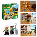 لگو دوپلو کد 10931 مدل DUPLO Construction Truck and Crawler Digger - Image 2