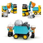 لگو دوپلو کد 10931 مدل DUPLO Construction Truck and Crawler Digger - Image 3