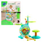 اسباب‌بازی موزیکال جاز و درام بزرگ هولی تویز مدل 3130 Hola Toys Dimple Electric Big Toy Drum Set for Kids