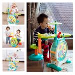 اسباب‌بازی موزیکال جاز و درام بزرگ هولی تویز مدل 3130 Hola Toys Dimple Electric Big Toy Drum Set for Kids - Image 4