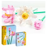 لگو گل نیلوفر آبی مدل Lotus Flowers 40647 - Image 3