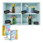 لگو گل نیلوفر آبی مدل Lotus Flowers 40647 - Image 5