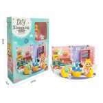 خانه عروسک باربی اتاق نشیمن PUZZLE کد WS8981