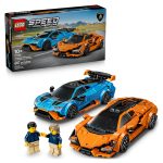 لگو سری اسپید مدل Lamborghini Revuelto & Huracán STO کد 77238