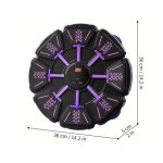 بوکس دیواری طرح 8 تایی دیجیتال شارژی بلوتوثی کد 7782 - Image 3