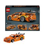 لگو سری تکنیک مدل تویوتا سوپرا MK4 کد 42204 LEGO Fast & Furious Toyota Supra MK4 Set - Image 3