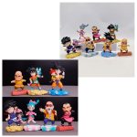 فیگور مدل انیمه دراگون‌ بال طرح سان گوکو و دوستان مجموعه 7 عددی Dragon ball Z - Image 4