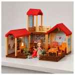 خانه عروسکی پرنسس 133 قطعه Princess House کد 66816 - تصویر 2