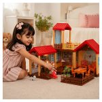 خانه عروسکی پرنسس 133 قطعه Princess House کد 66816 - تصویر 3