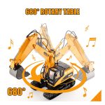 بیل مکانیکی کنترلی هوینا دودزا نیمه فلزی مدل Huina 550HD - Image 7