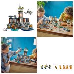 لگو سری سیتی مدل زندان در جزیره آلکاتراز ۶۰۴۱۹ - LEGO City Police Prison Island 60419-Toy Building Set with Creative Police Helicopter - Image 6