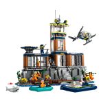 لگو سری سیتی مدل زندان در جزیره آلکاتراز ۶۰۴۱۹ - LEGO City Police Prison Island 60419-Toy Building Set with Creative Police Helicopter - Image 2