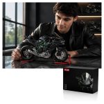 ماکت موتور کاوازاکی نینجا H2R سایز ۱:۶ شارژی دودزا - Image 4