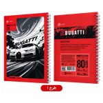 دفتر مشق 80 برگ پالت طرح ماشین - تصویر 2
