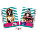 دفتر 100 برگ جلد سخت برند طاها مجموعه 2 عددی - تصویر 6